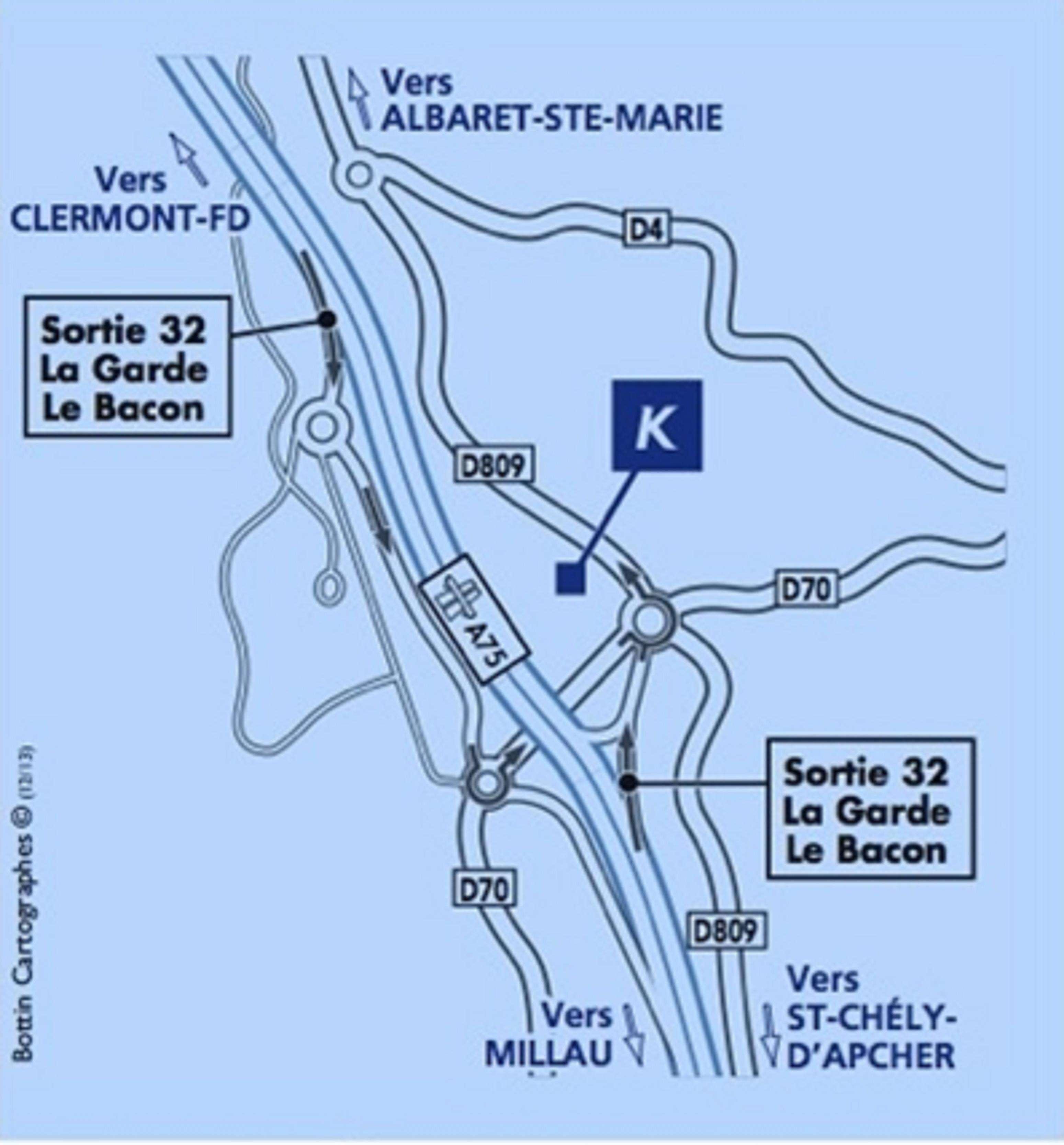 Kyriad Saint Chely D'Apcher - Aire De La Lozere Albaret-Sainte-Marie Екстериор снимка